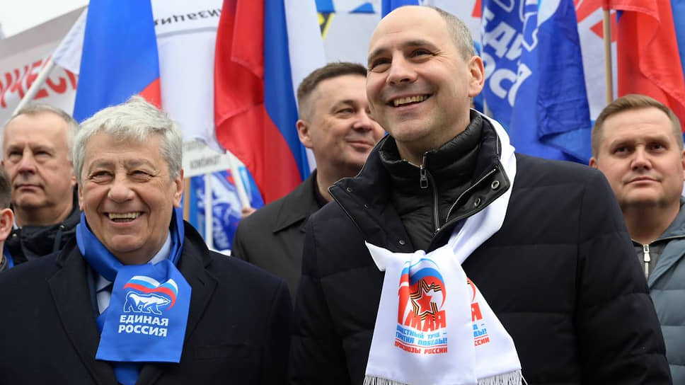 Аркадий Чернецкий и Денис Паслер