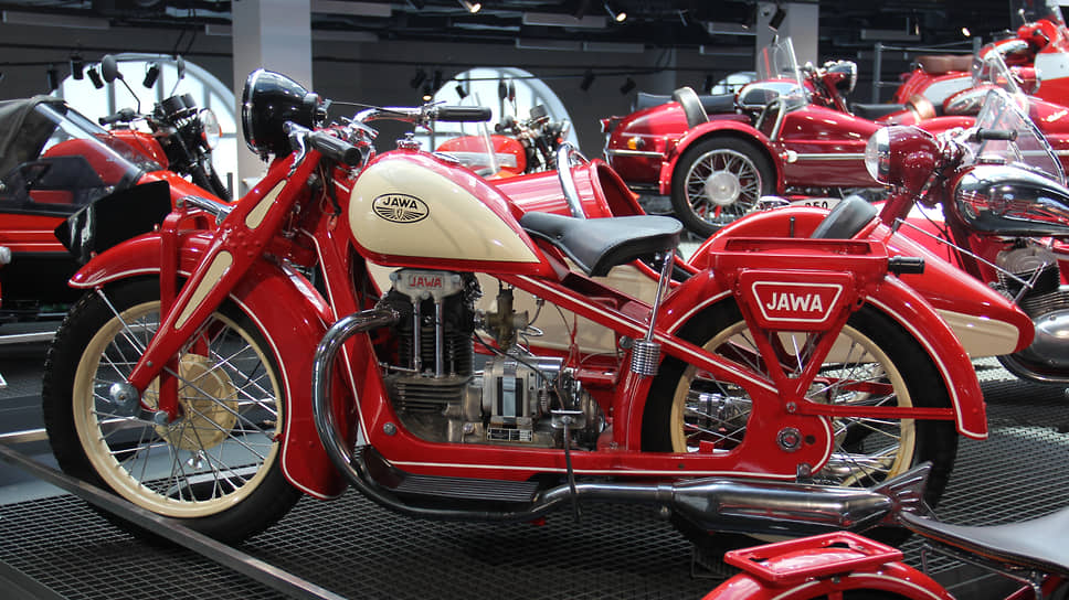 Новая выставочная зона, посвященная мотоциклам «Ява», в Музейном комплексе в Верхней Пышме
