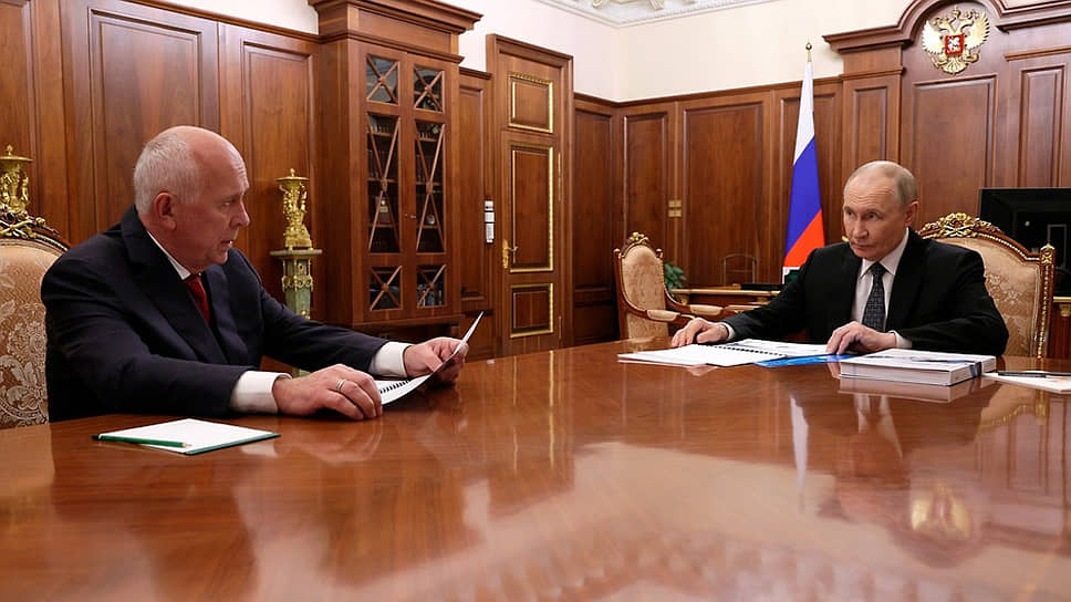 Сергей Чемезов и Владимир Путин