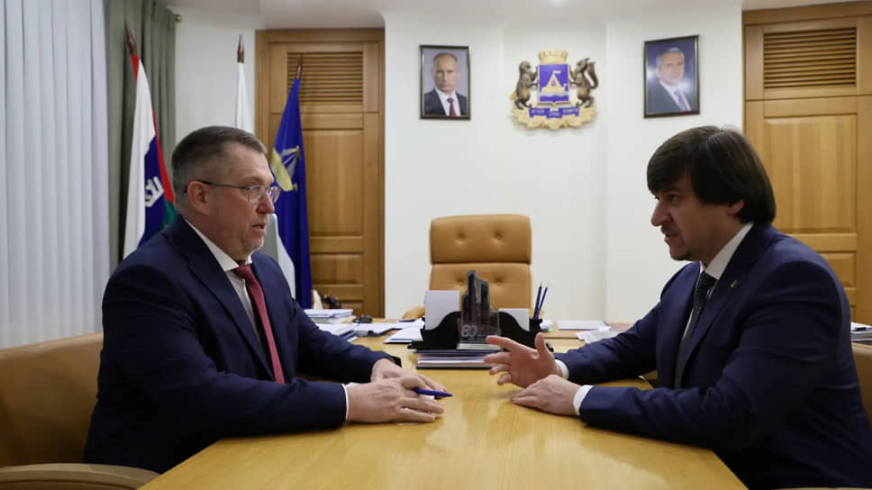 Юрий Баранчук (слева) и Максим Афанасьев (справа)