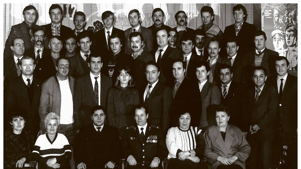 Сотрудники уральского уголовного розыска, 1987 год
