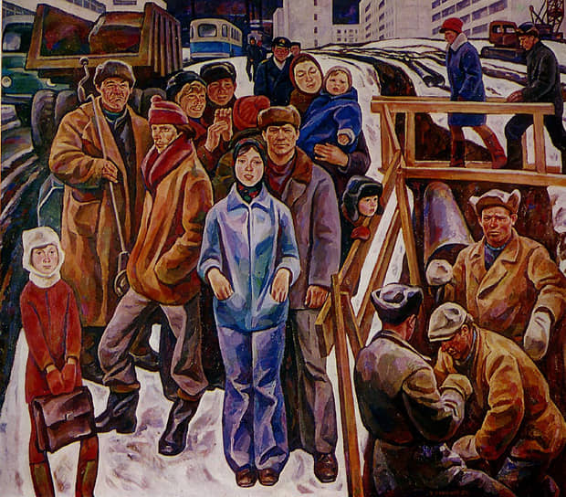 Игорь Симанов. «Окраина нового района &quot;Уралмаша&quot;». 1979 год
