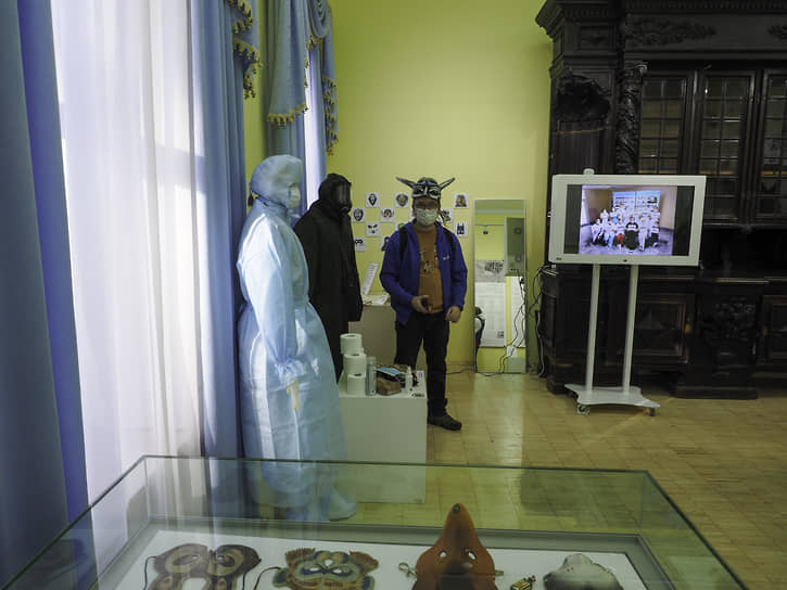 Выставочный проект &quot;Масочный режим&quot; в Свердловском областном краеведческом музее