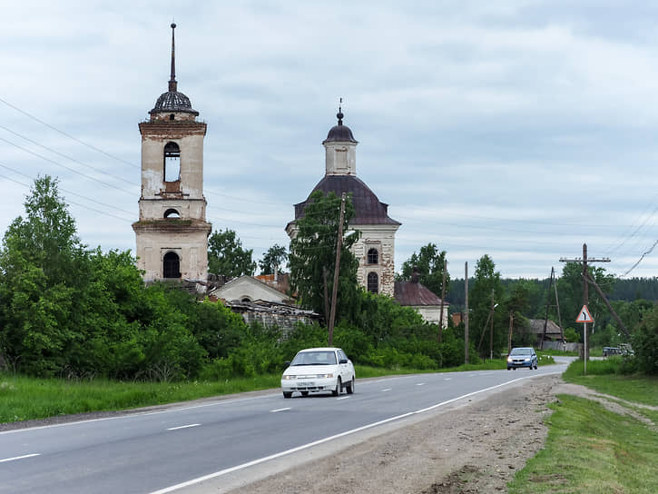 Церковь Архангела Михаила в селе Новопышминское