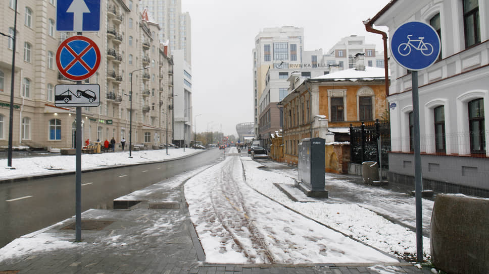 Снегопад в Екатеринбурге