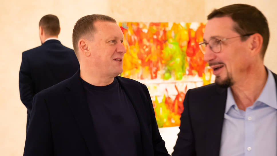 Андрей Бондарев, издатель &quot;Правда УрФО&quot; и Сергей Плахотин, вице-мэр Екатеринбурга