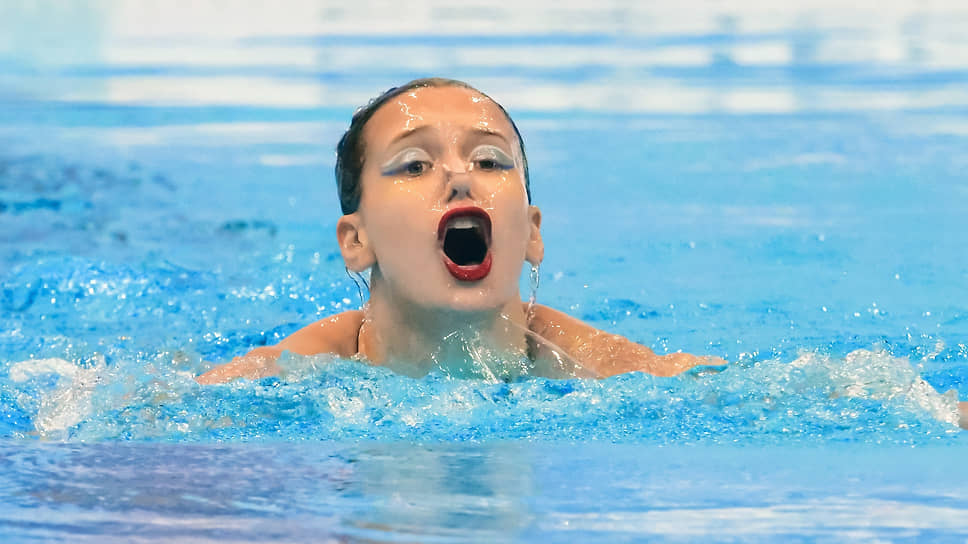 Чемпионат России по синхронному плаванию во Дворце водных видов спорта