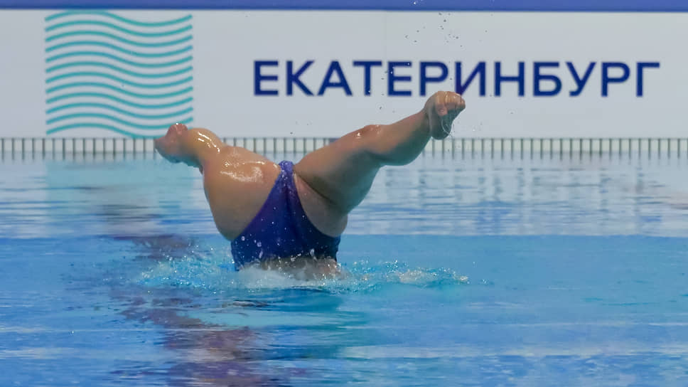 Чемпионат России по синхронному плаванию во Дворце водных видов спорта 