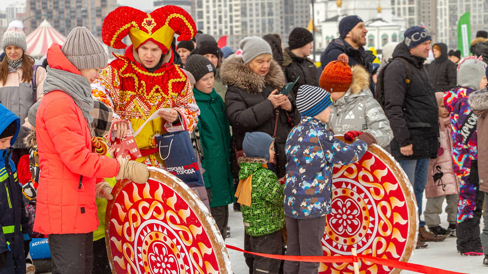 Масленица в Академическом районе