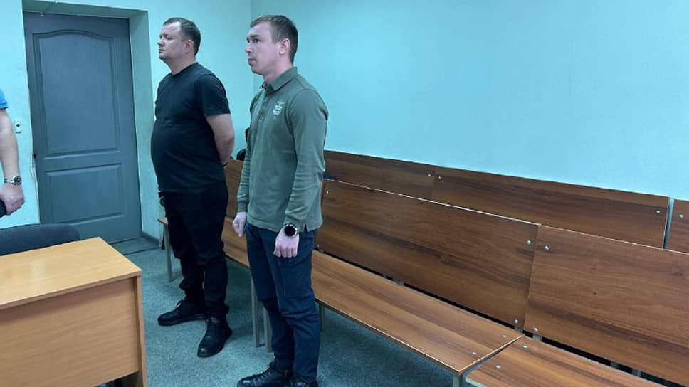 Геннадий Изергин и Иван Олейников