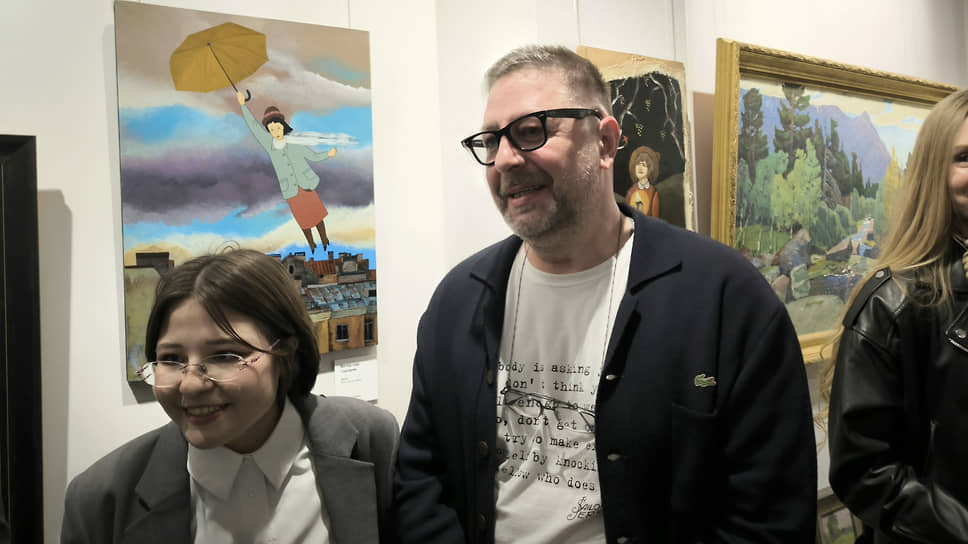 Галерея «ПоЛе». Выставка «Ангелы и их соседи…» (Неонаивная живопись и досочки Дмитрия Бухрова). Художник Дмитрий Бухров