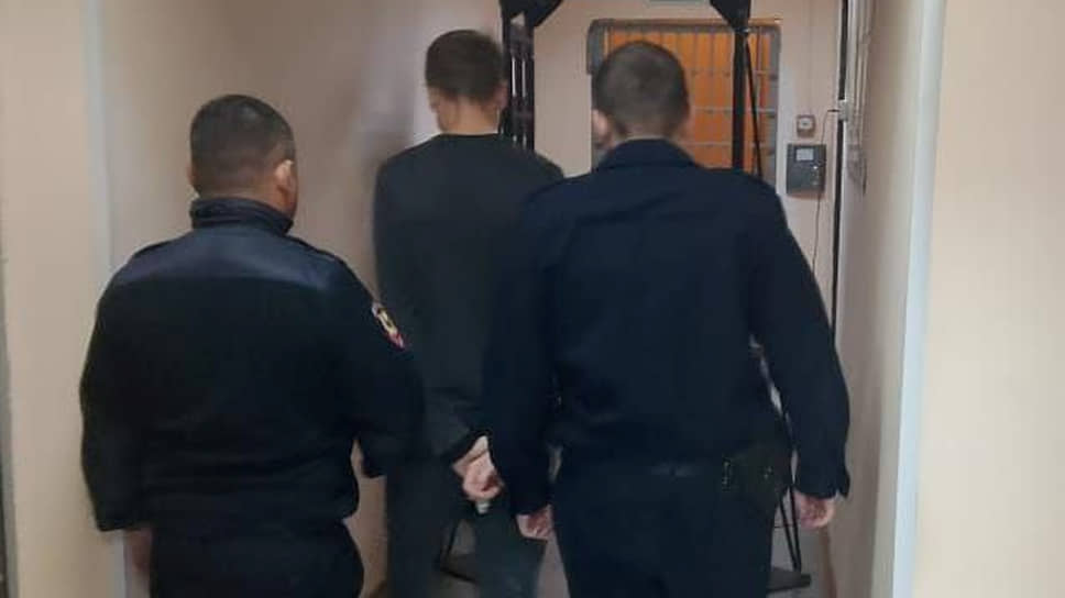 Задержание жителя Алапаевска Александра Шаньгина 