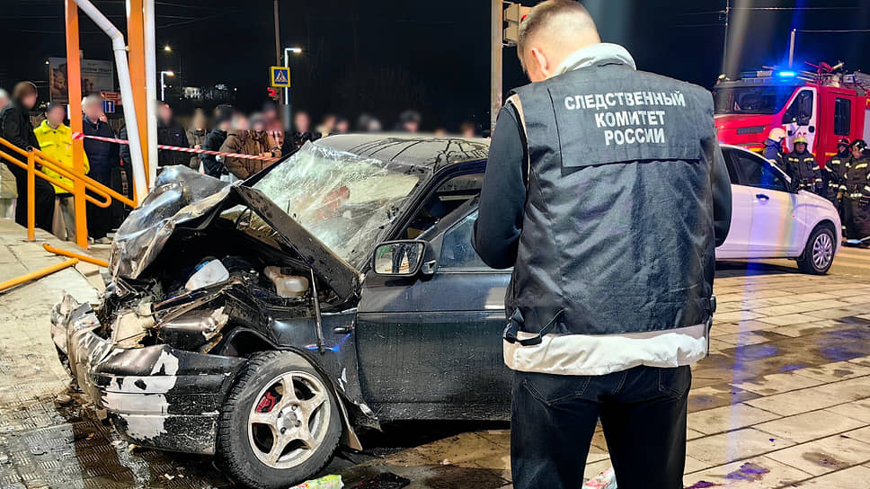 Место ДТП в Ревде