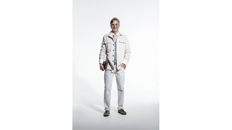 Брюки, лоферы — Maglione&amp;Camisa, модный Дом Rubleffka, сорочка, запонки — Giovanni Gentille, галстук, сорочка велюровая — Sartoria Club, сумка — LaBorsa, очки — Okey