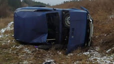 49-летний водитель в Удмуртии перевернулся в автомобиле