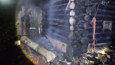 Баня на садовом участке в Ижевске сгорела при пожаре