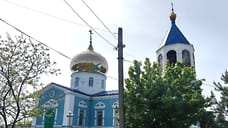 Рабочие из Удмуртии начали ремонт алтаря в храме Александра Невского в ЛНР