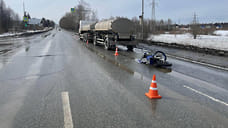 Водителя питбайка госпитализировали после ДТП с грузовиком в Ижевске