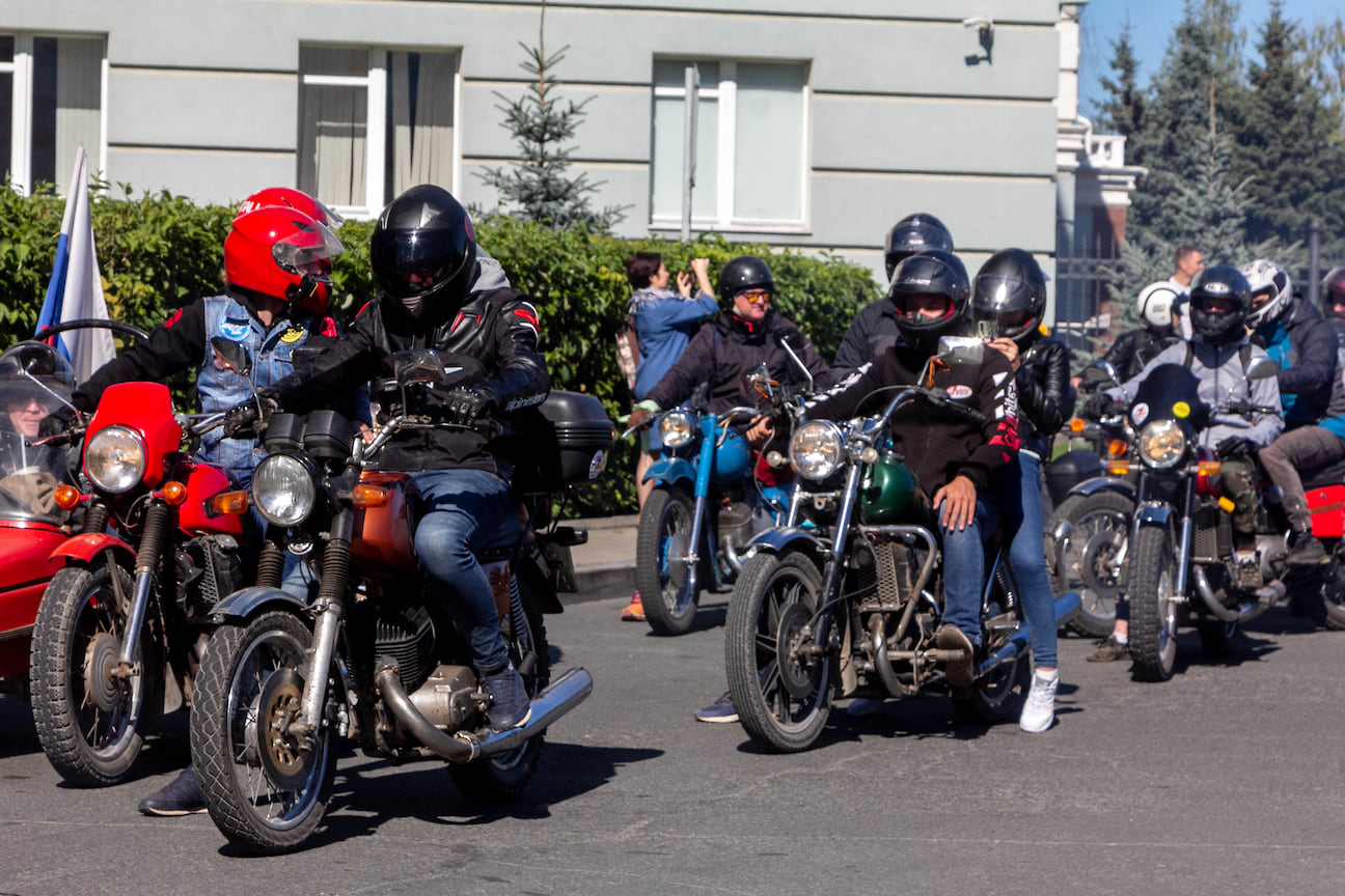 Ежегодные съезд владельцев мотоциклов «Иж» состоялся в столице Удмуртии 5 сентября.