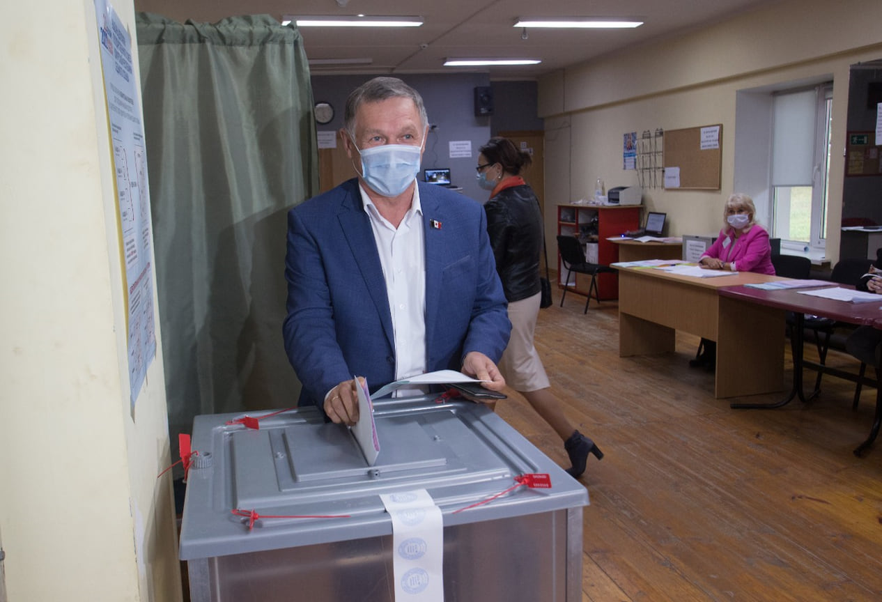 Председатель госсовета Удмуртии Владимир Невоструев