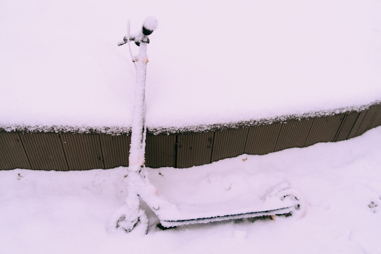 Первый снег в Ижевске в этом году