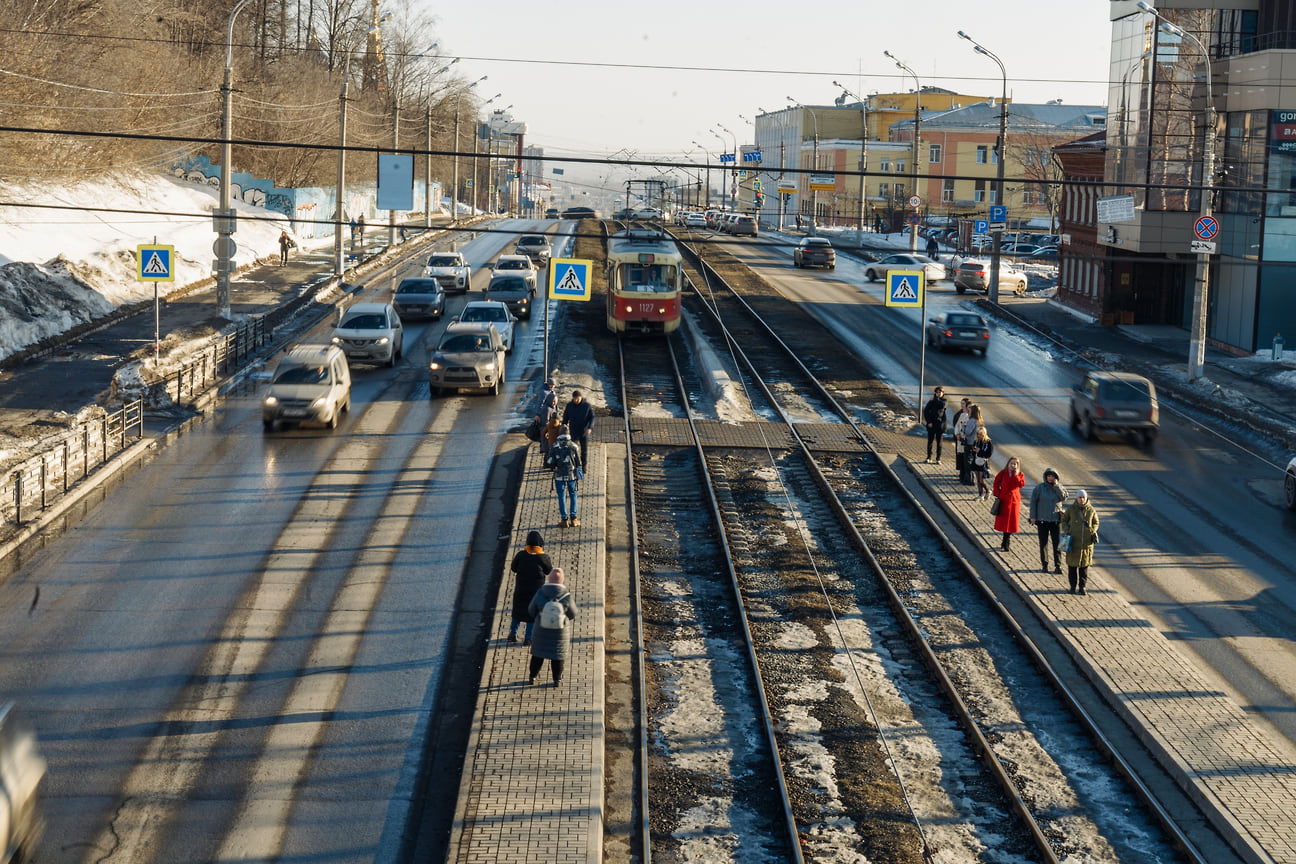 На улицах города почти не осталось снега