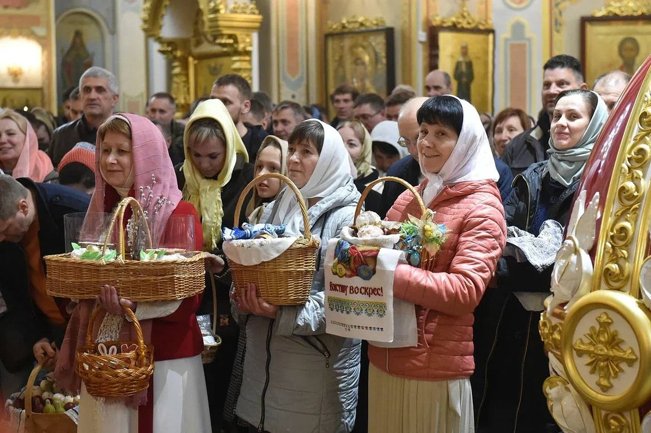 В ночь с 4 на 5 мая в храмах Удмуртии прошли пасхальные богослужения