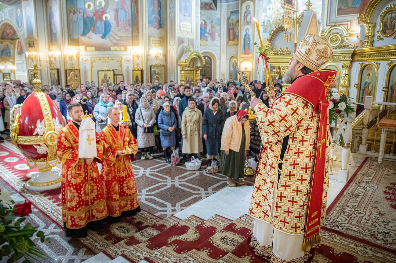 В ночь с 4 на 5 мая в храмах Удмуртии прошли пасхальные богослужения