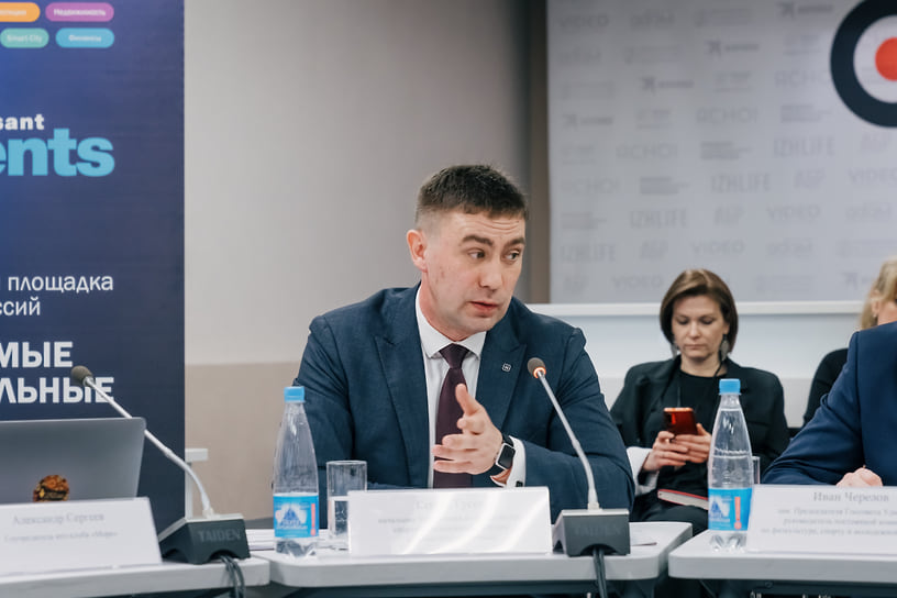 Начальник управления по физкультуре, спорту и молодежной политике администрации Ижевска Сергей Гусев