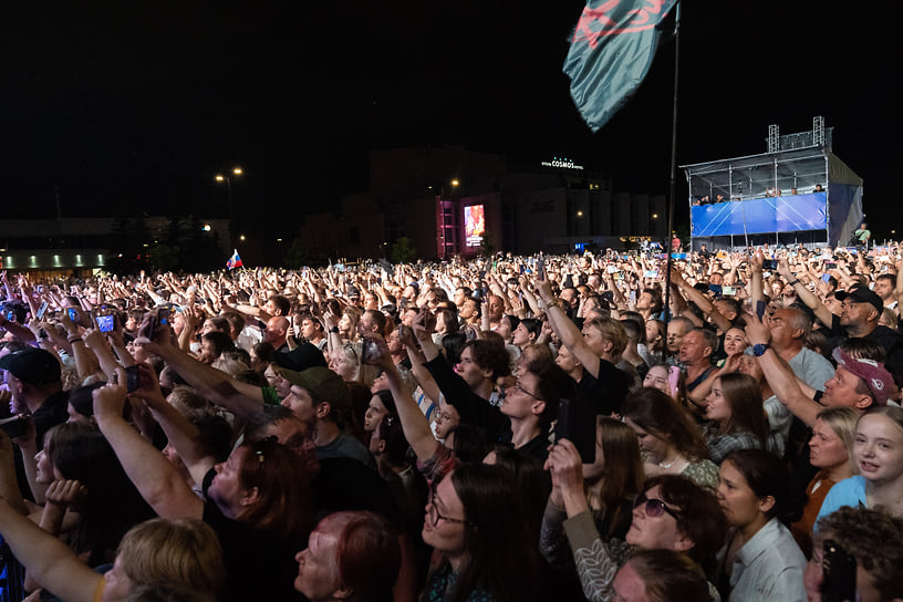 Выступление группы «Кино» в Ижевске 12 июня