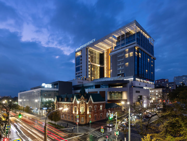Отель премиум класса 5 звезд Hyatt Regency (Хаятт Ридженси), Ростов-На-Дону.