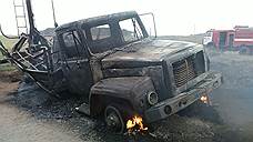 В Татарстане в результате повреждения газопровода сгорела буровая установка