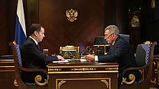 Рустам Минниханов побывал на приеме у Дмитрия Медведева