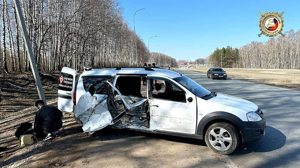 В Чувашии в ДТП на трассе М-7 пострадали два человека