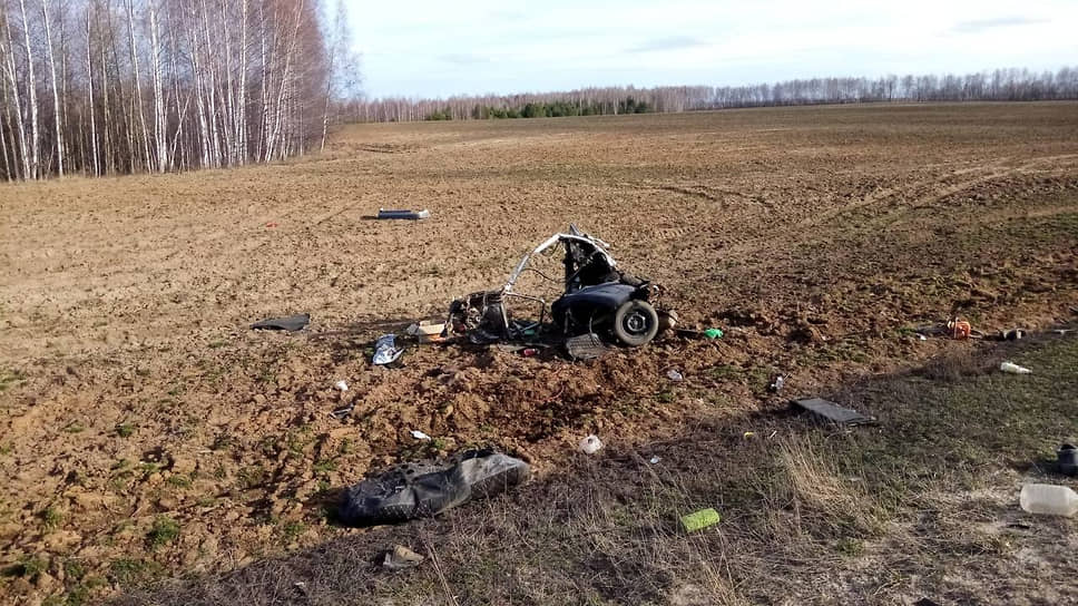 В Пестречинском районе Татарстана 2 человека погибли в аварии с участием автомобиля BMW