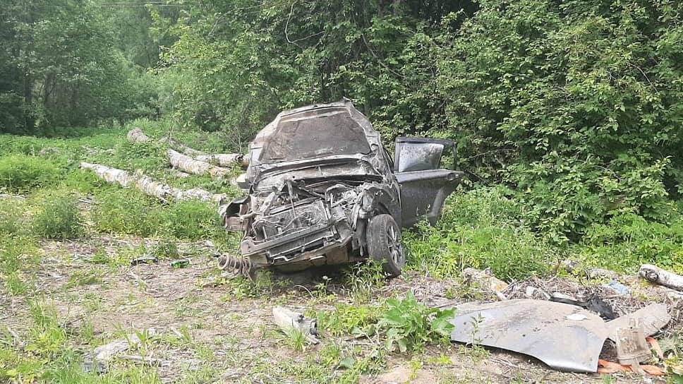 В Марий Эл два человека погибли в результате опрокидывания автомобиля