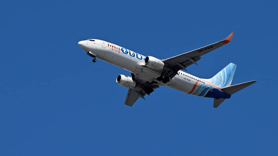 Самолет авиакомпании Flydubai