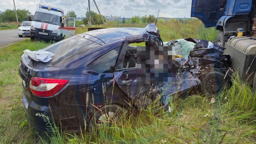 В Тукаевском районе в ДТП с «КамАЗом» погиб один человек