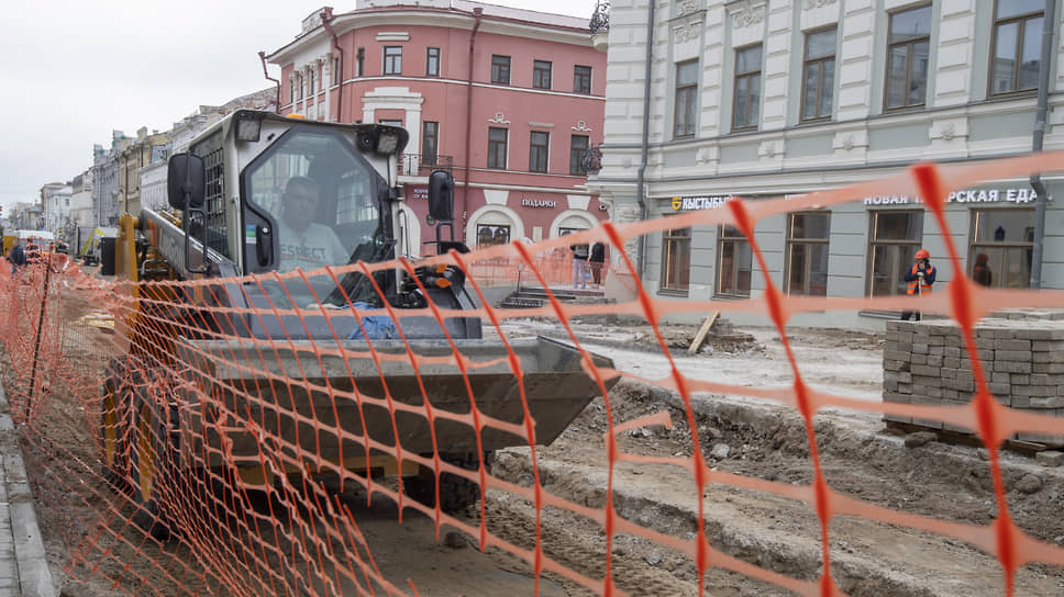 Ремонт улицы Баумана к саммиту БРИКС в Казани