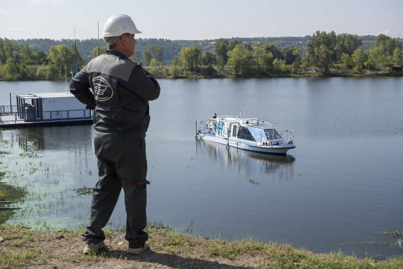 В Зеленодольске спустили на воду первое прогулочное судно на водородном топливе