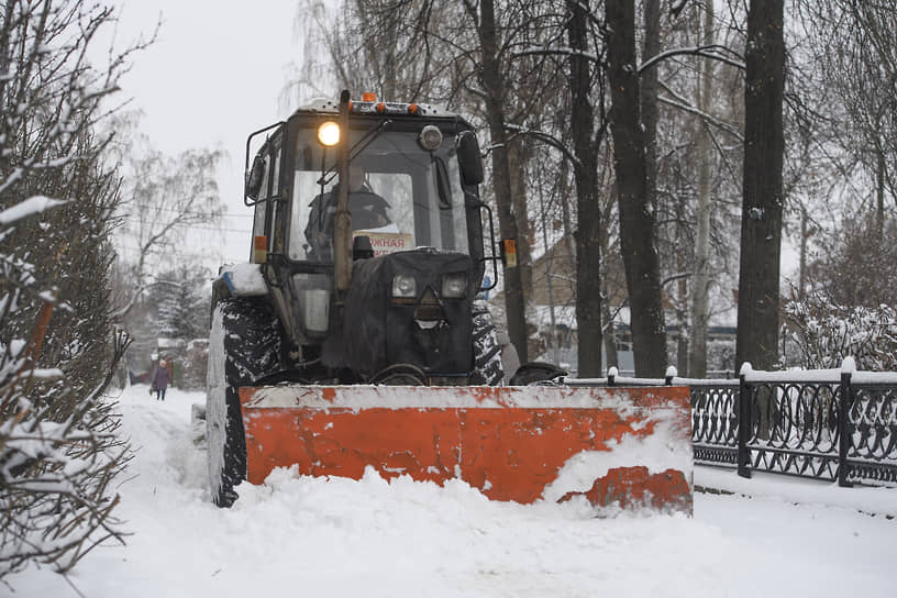  Уборка снега в Казани