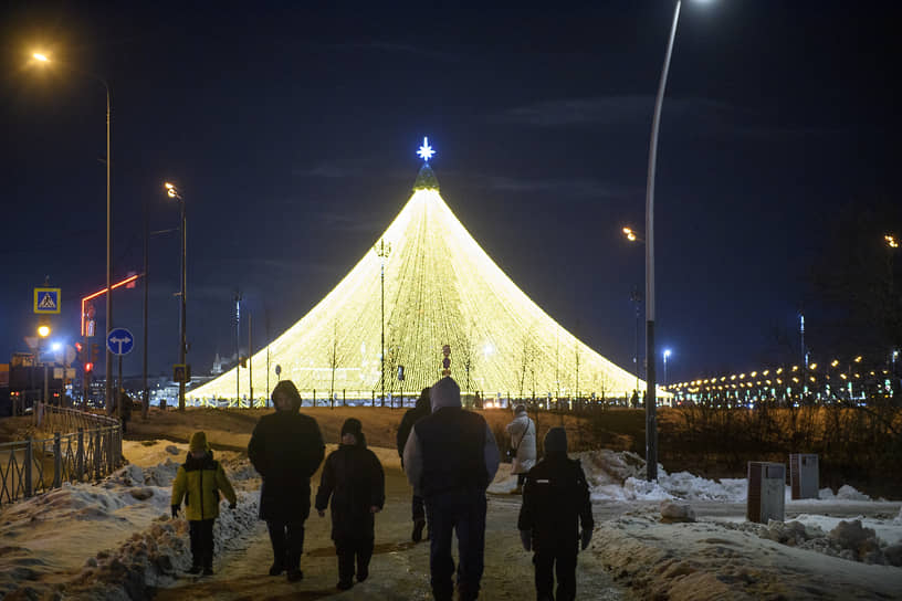 Открытие главной елки Казани