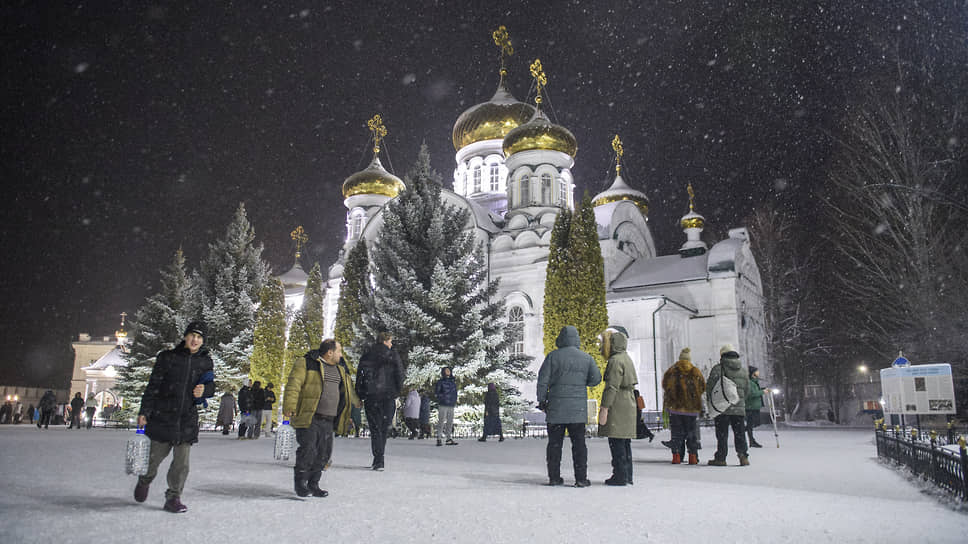 Крещенские купания в Раифском Богородицком мужском монастыре