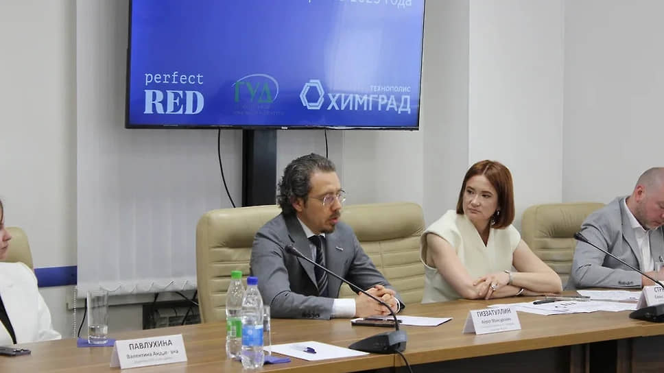 Гендиректор «Химграда» Айрат Гиззатуллин на пресс-конференции «РГУД обзор рынка недвижимости Республики Татарстан по итогам первого квартала 2025 года»