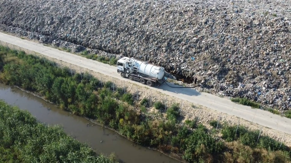 «Кубаньмелиоводхоз» пояснил суду, что вода из канала вдоль свалки не используется для полива риса