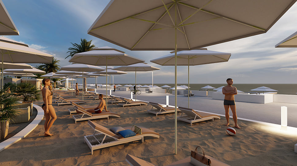 Реконструкция Приморской набережной вдоль пляжа «Маяк» завершится в 2023 году.