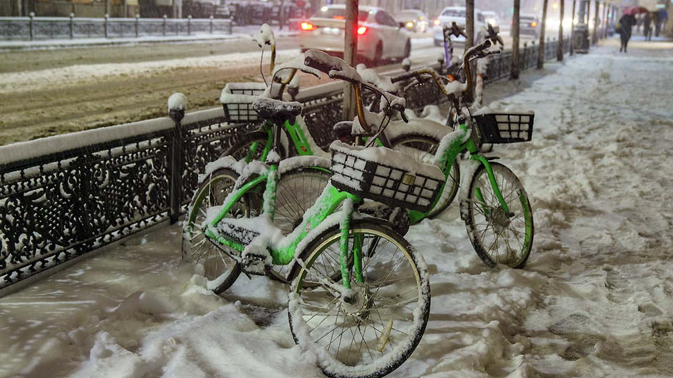 Брошенные велосипеды
