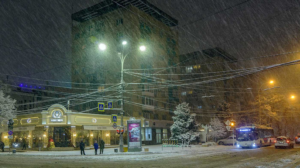 На перекрестке Красной и Мира
