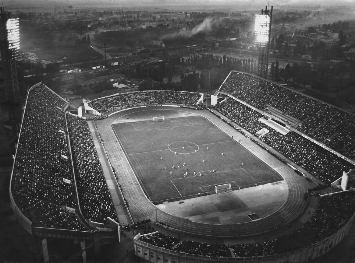 Матч на стадионе «Кубань» в 1981 году
