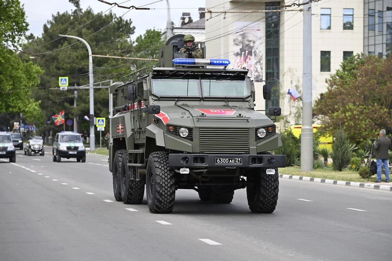 Специальная военная техника военной полиции вооруженных сил Российской Федерации